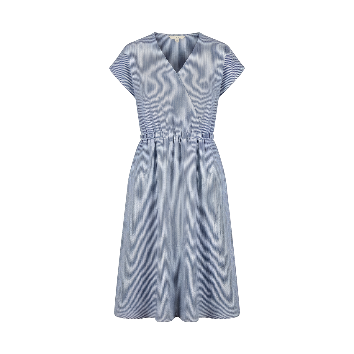 Aria Striped Linen Mini Dress