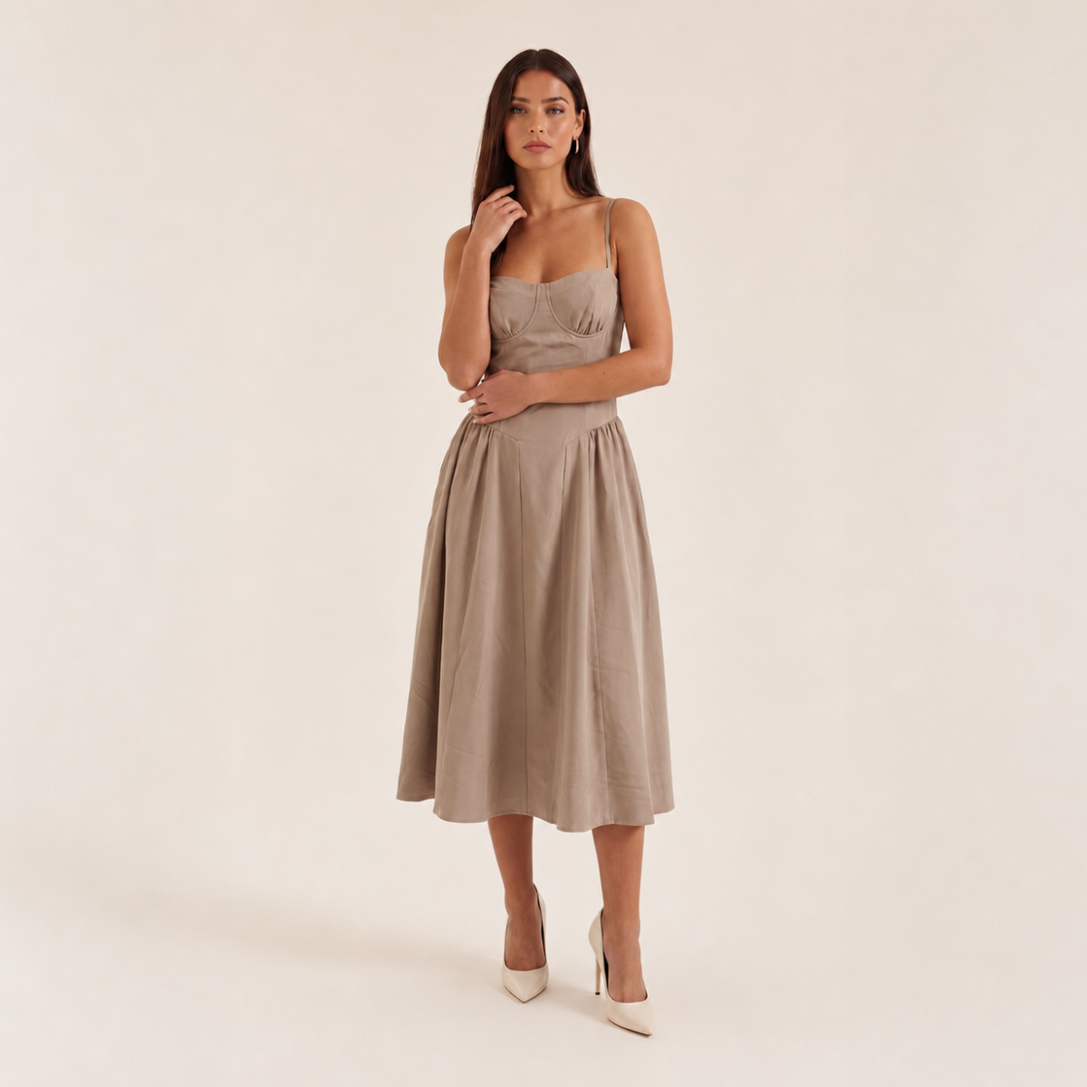 Corset Midi Dress Elisse