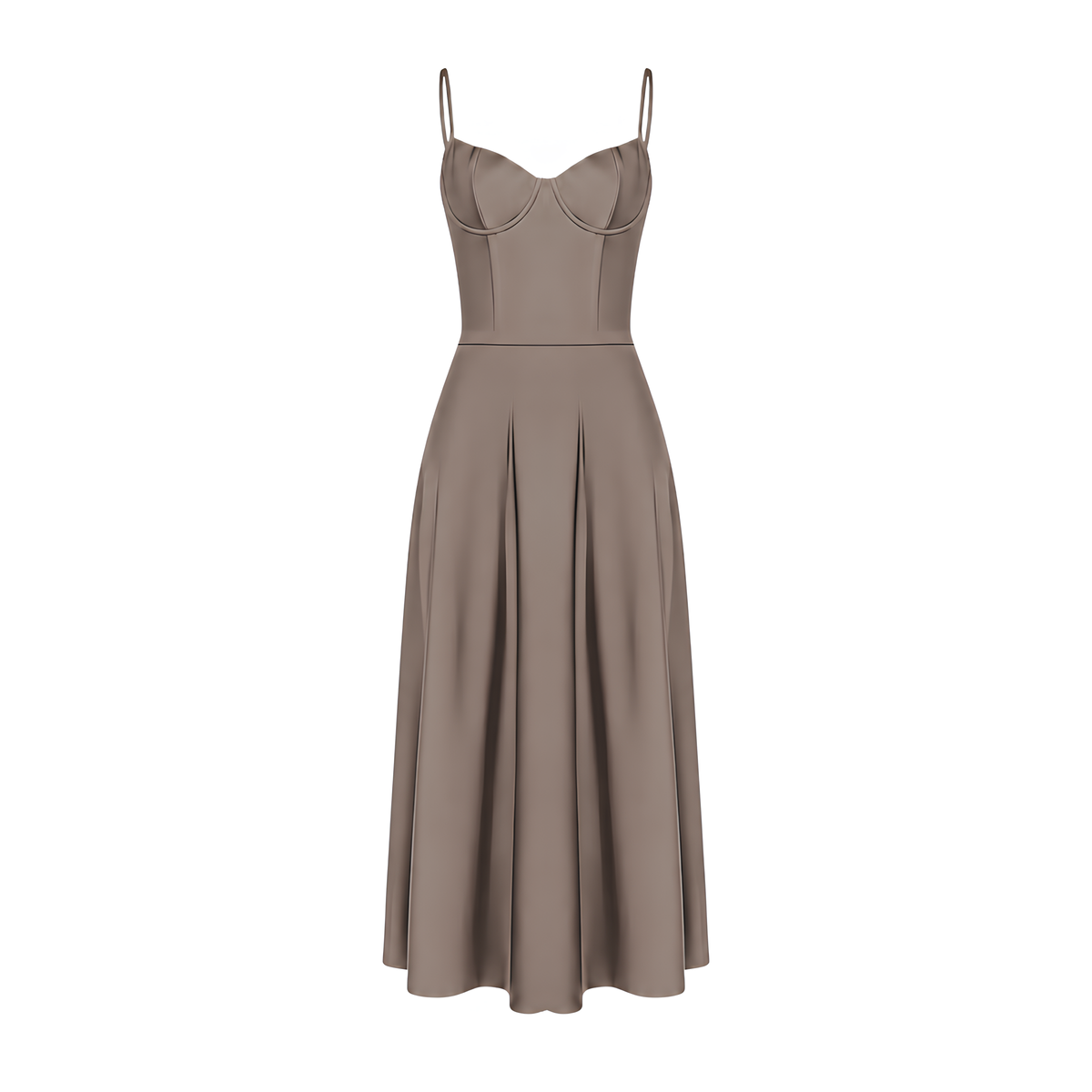 Corset Midi Dress Elisse