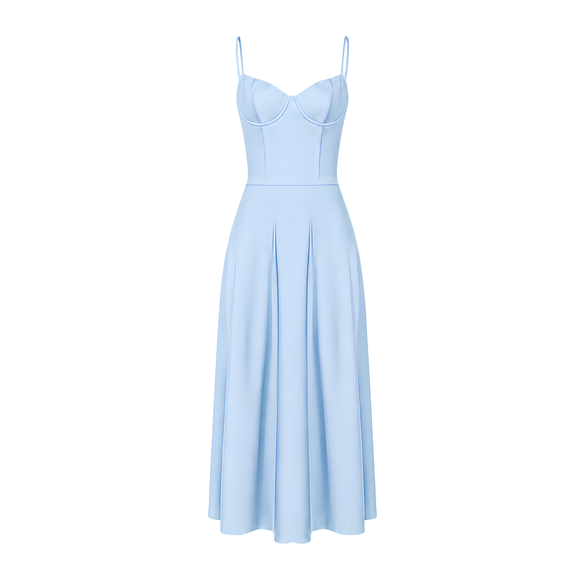 Corset Midi Dress Isolle