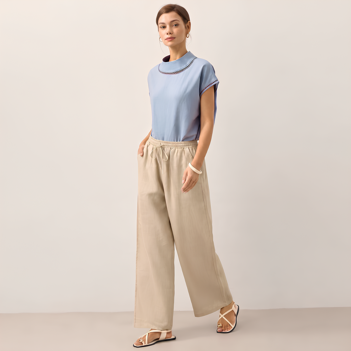 Lyon Classic Linen Trousers