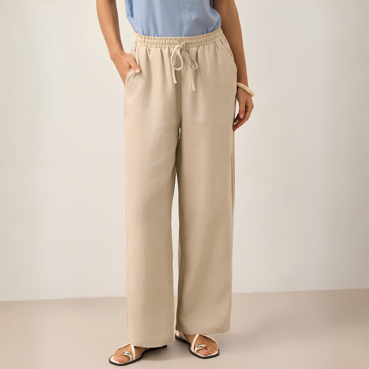 Lyon Classic Linen Trousers