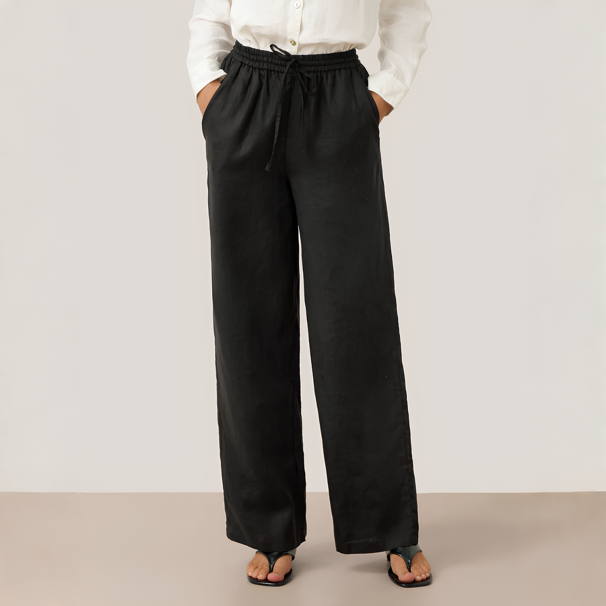 Lyon Classic Linen Trousers