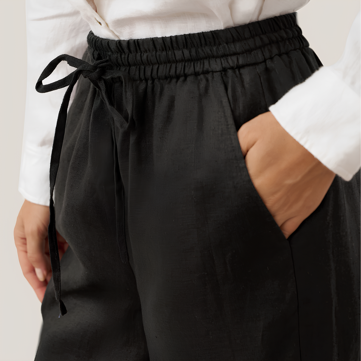 Lyon Classic Linen Trousers