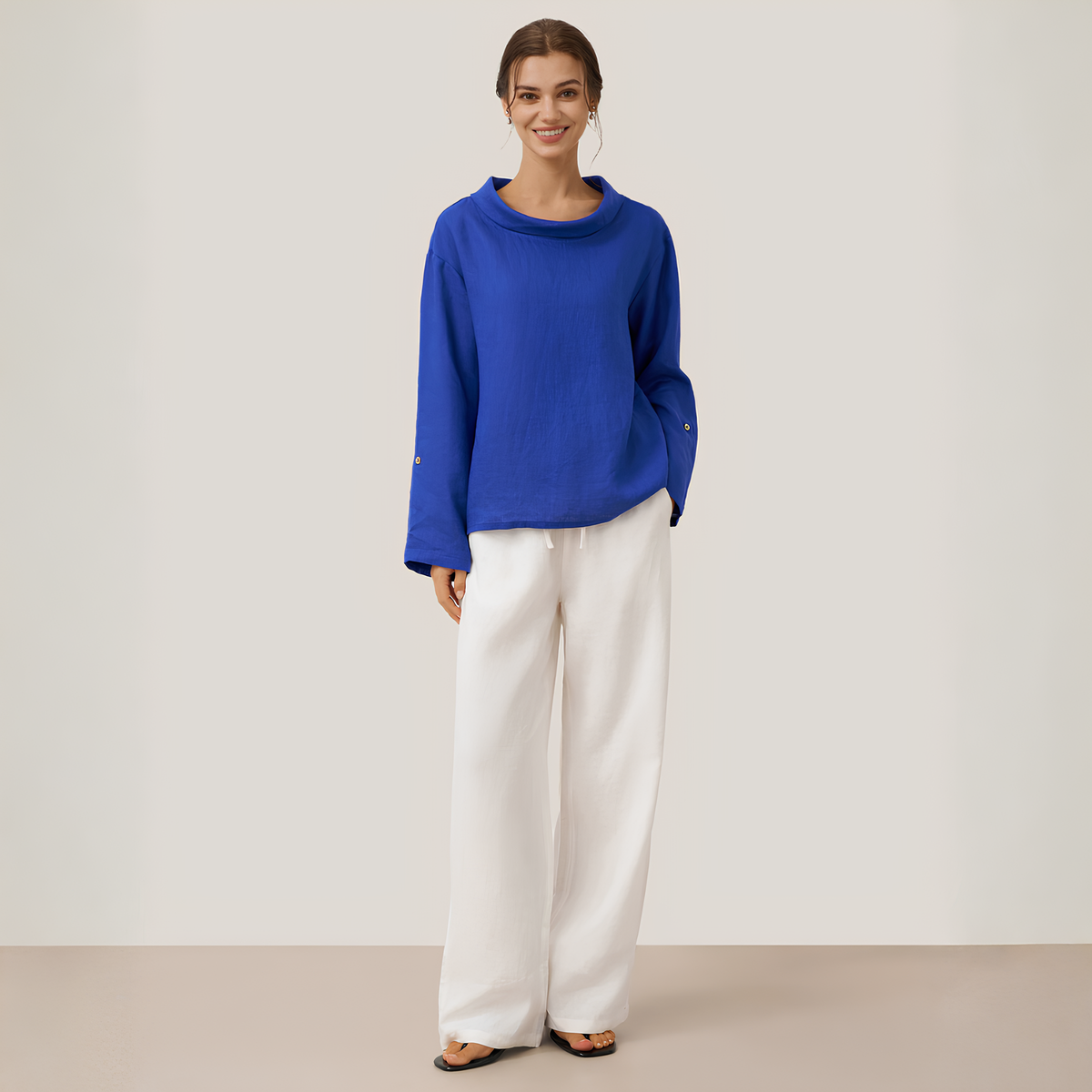 Lyon Classic Linen Trousers