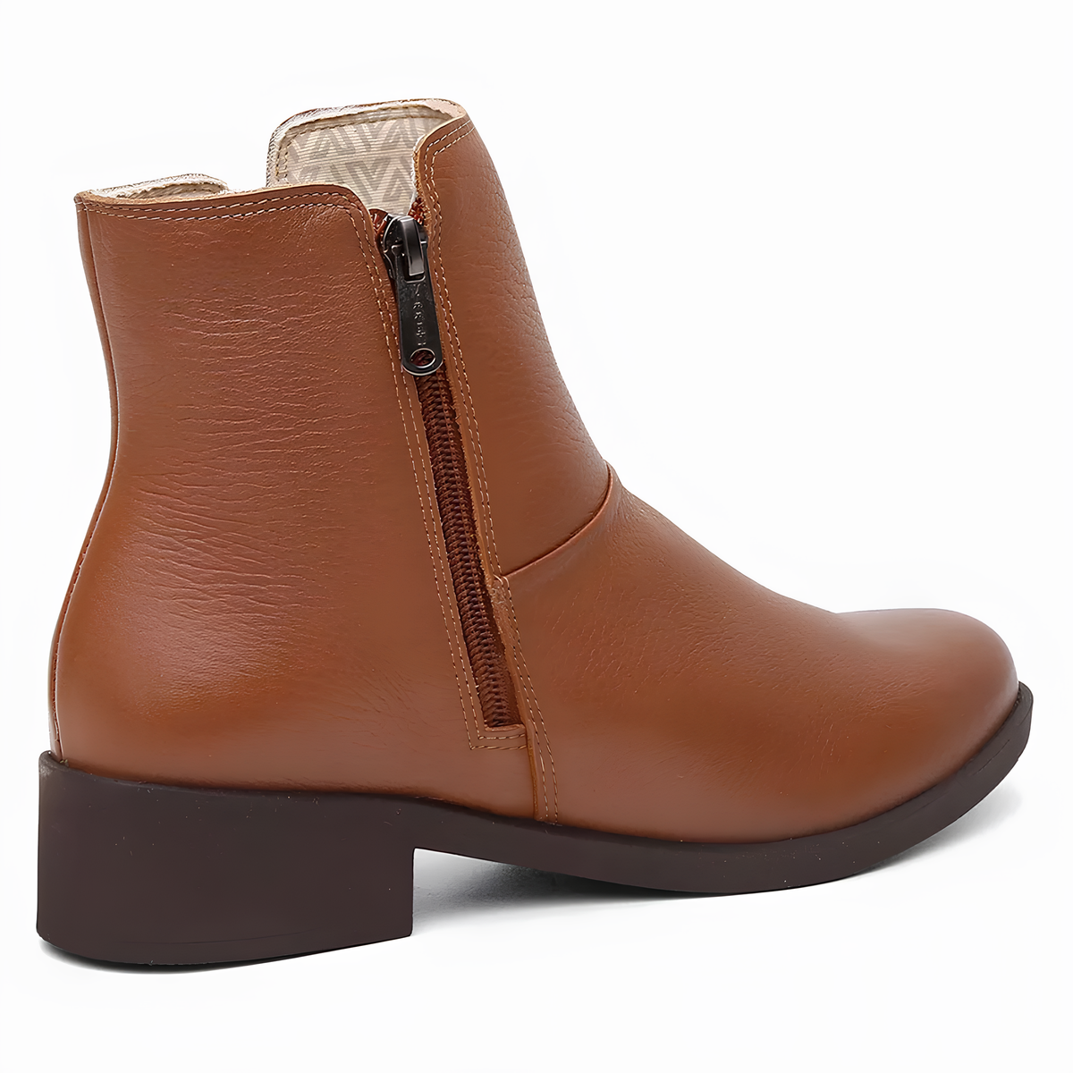 Minimal Leather Ankle Boots