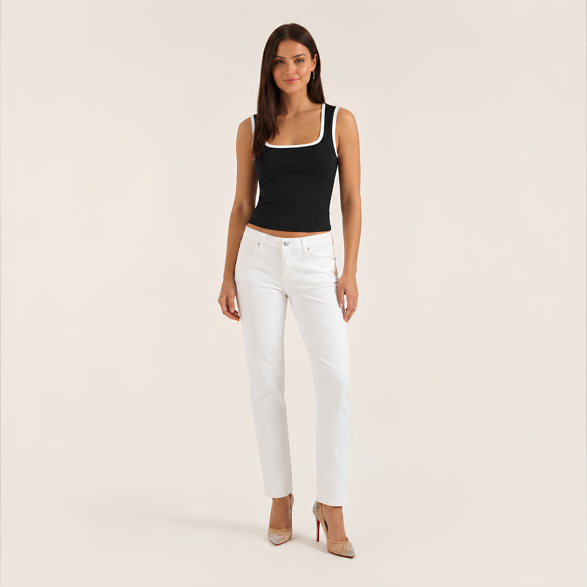Square Neck Tank Toop