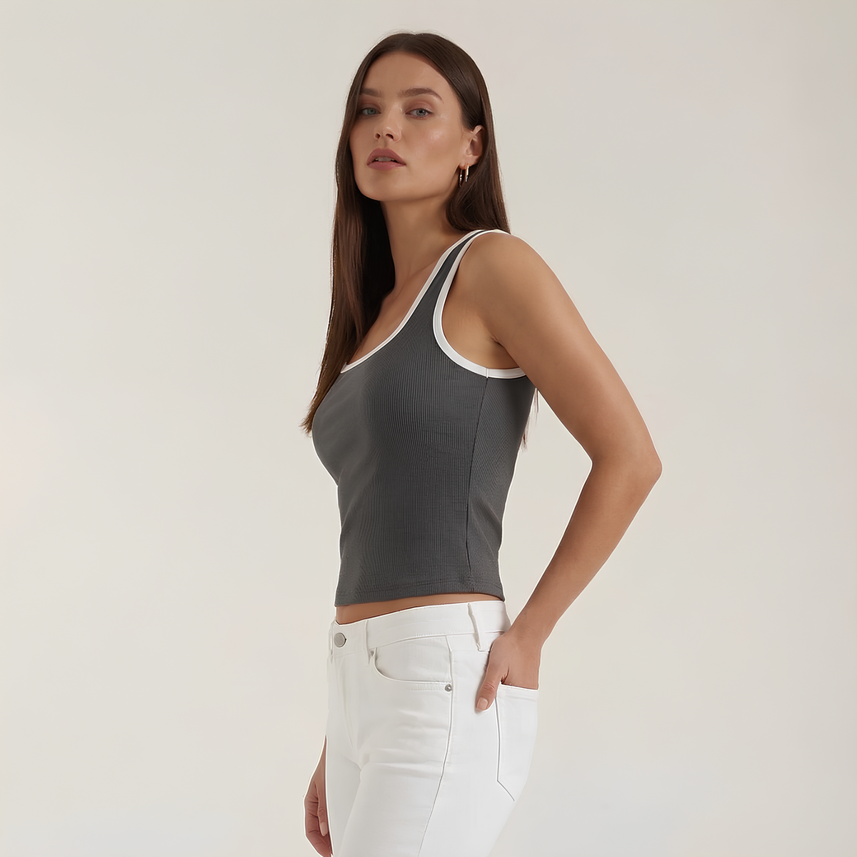 Square Neck Tank Toop