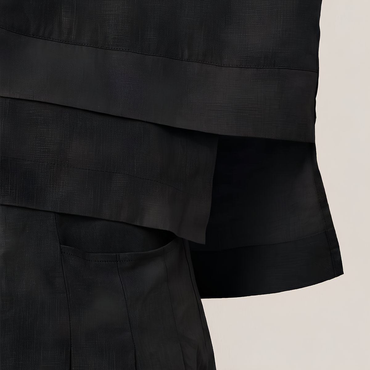 Viola Layered Linen Overtop
