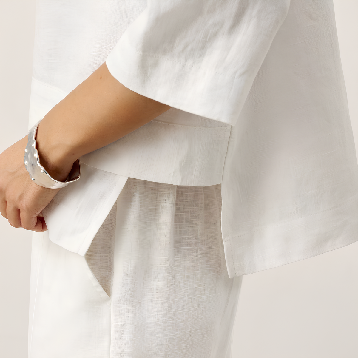 Viola Layered Linen Overtop