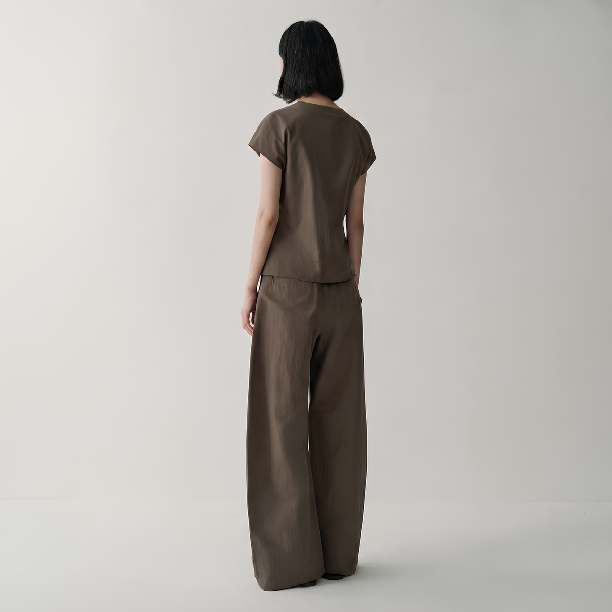 Amme Cotton Linen Trousers