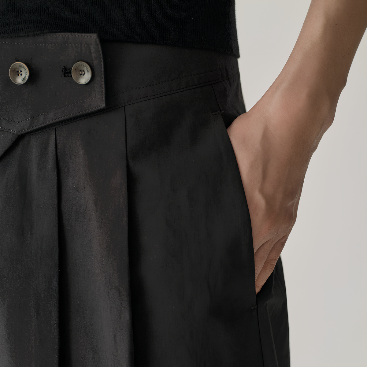Amme Cotton Linen Trousers