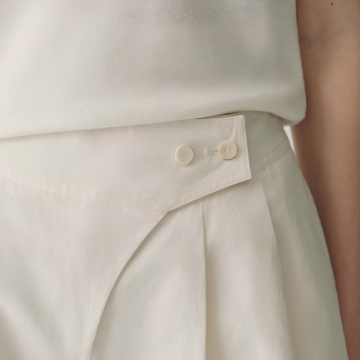Amme Cotton Linen Trousers