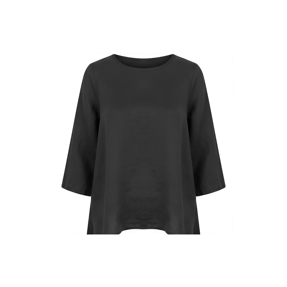 Anna Asymmetric Linen Top