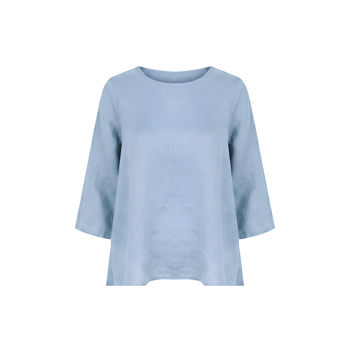 Anna Asymmetric Linen Top