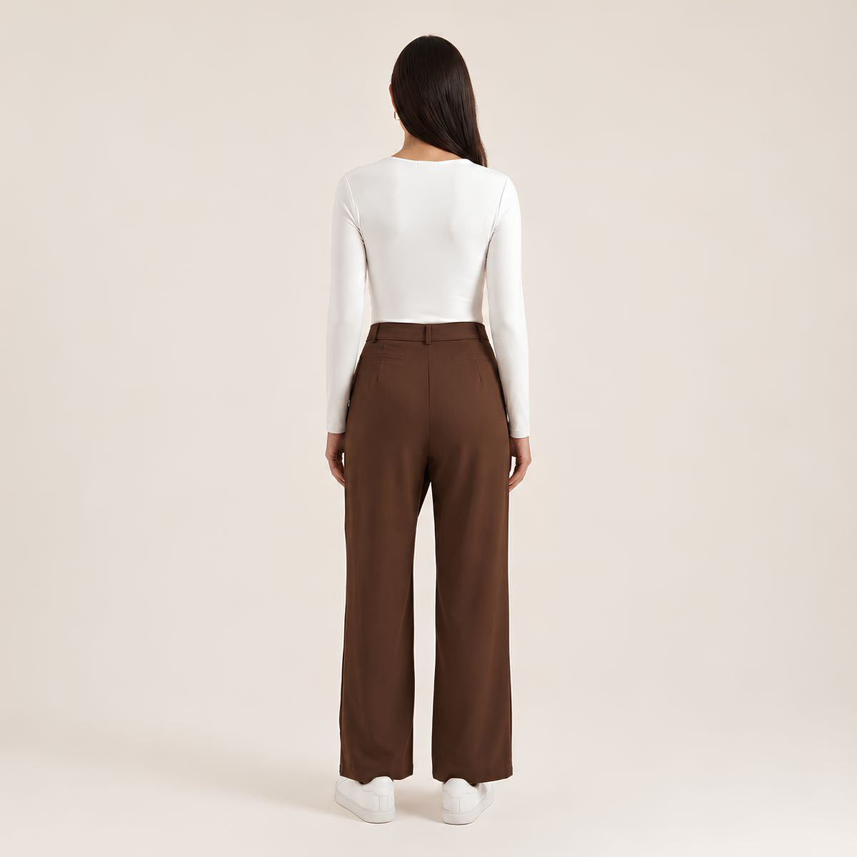 Asymmetrical Tailored Pants
