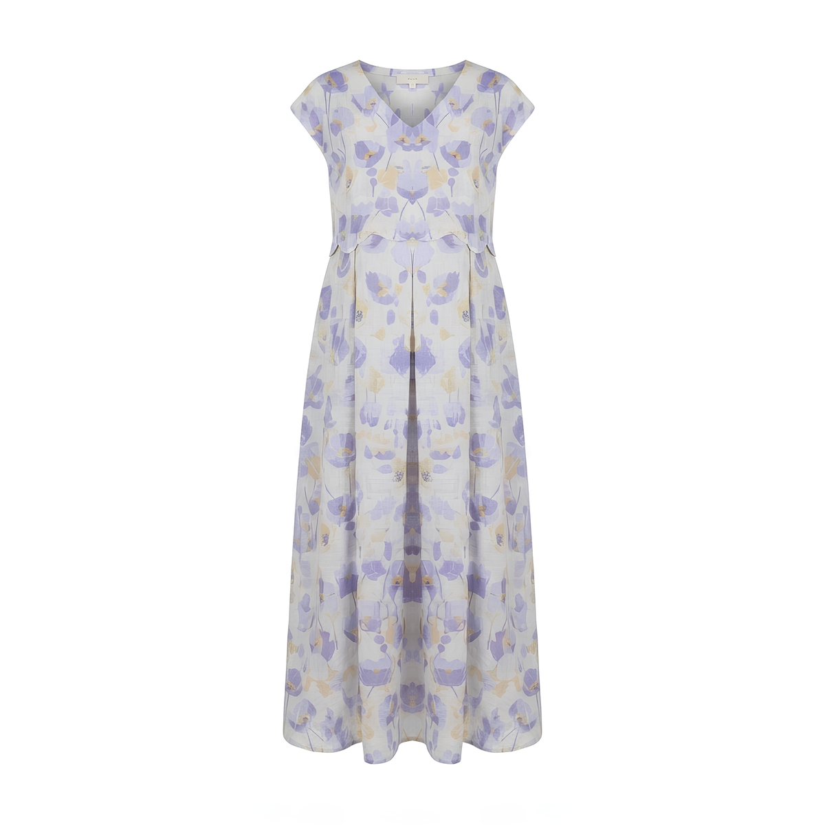 Carnation Linen Maxi Dress