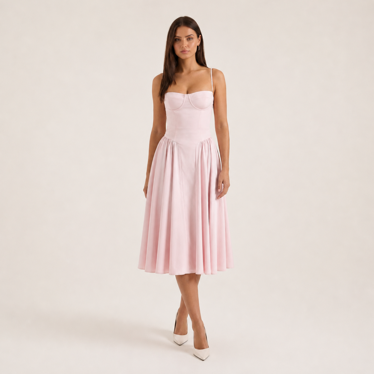 Corset Midi Dress Elisse