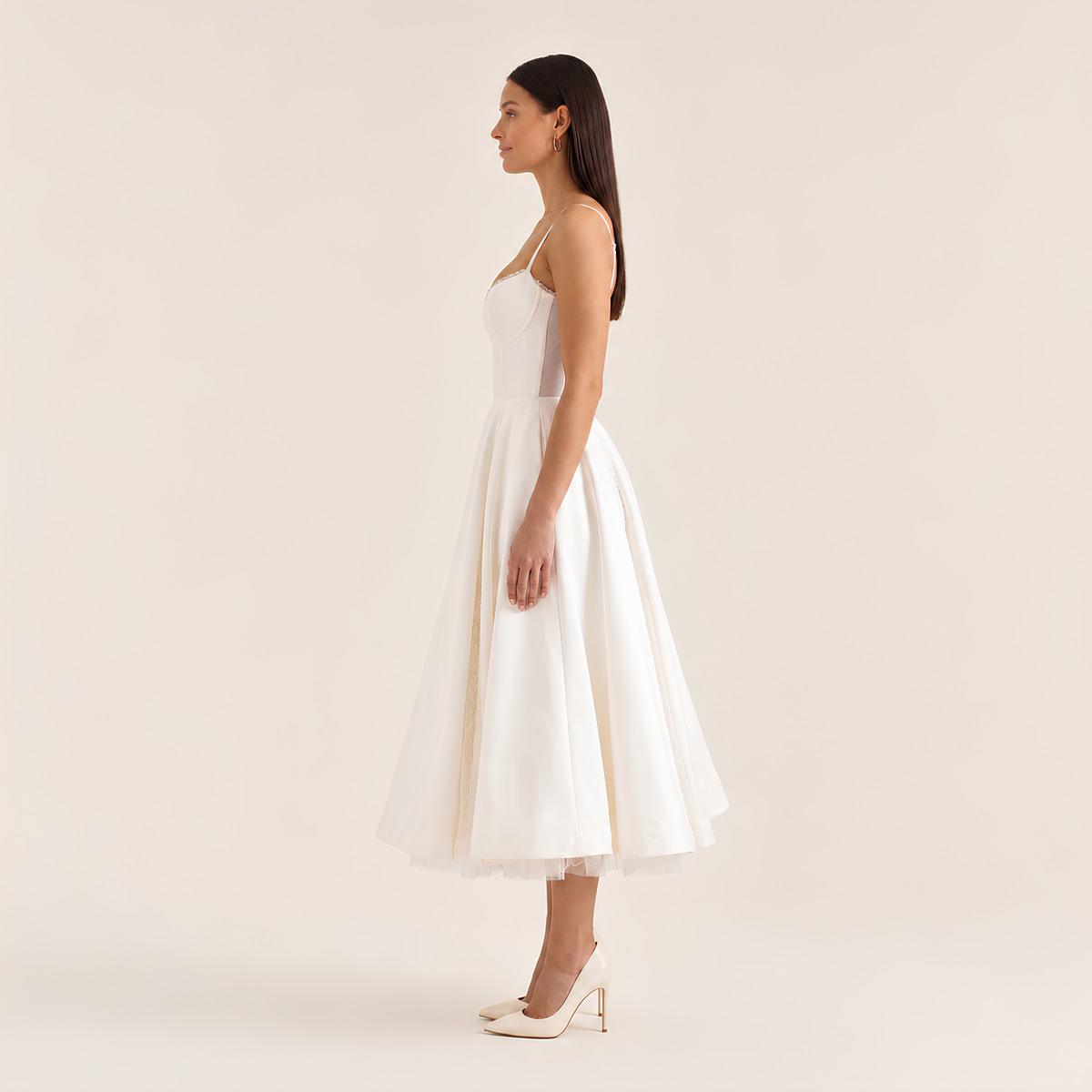 Corset Midi Dress Isolle
