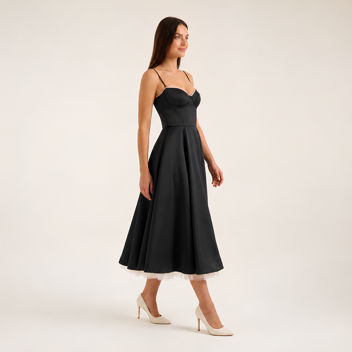 Corset Midi Dress Isolle