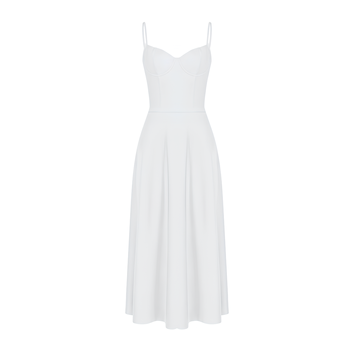 Corset Midi Dress Isolle
