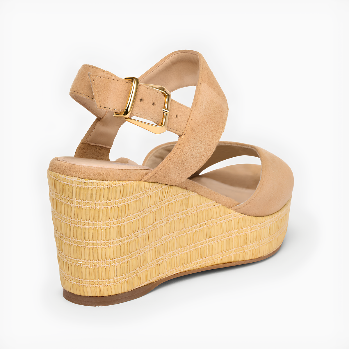 Eloise Navy Suede Wedges