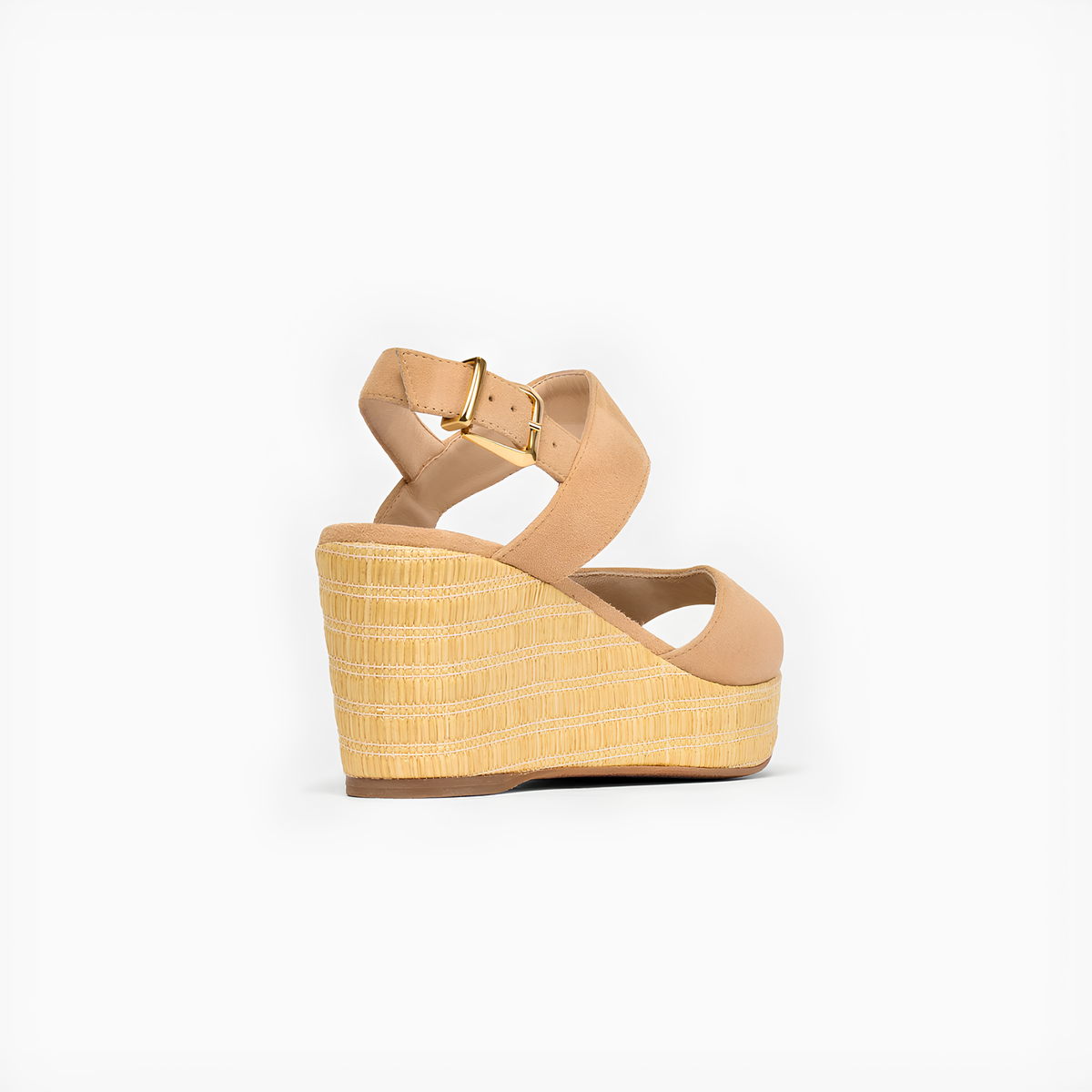 Eloise Navy Suede Wedges