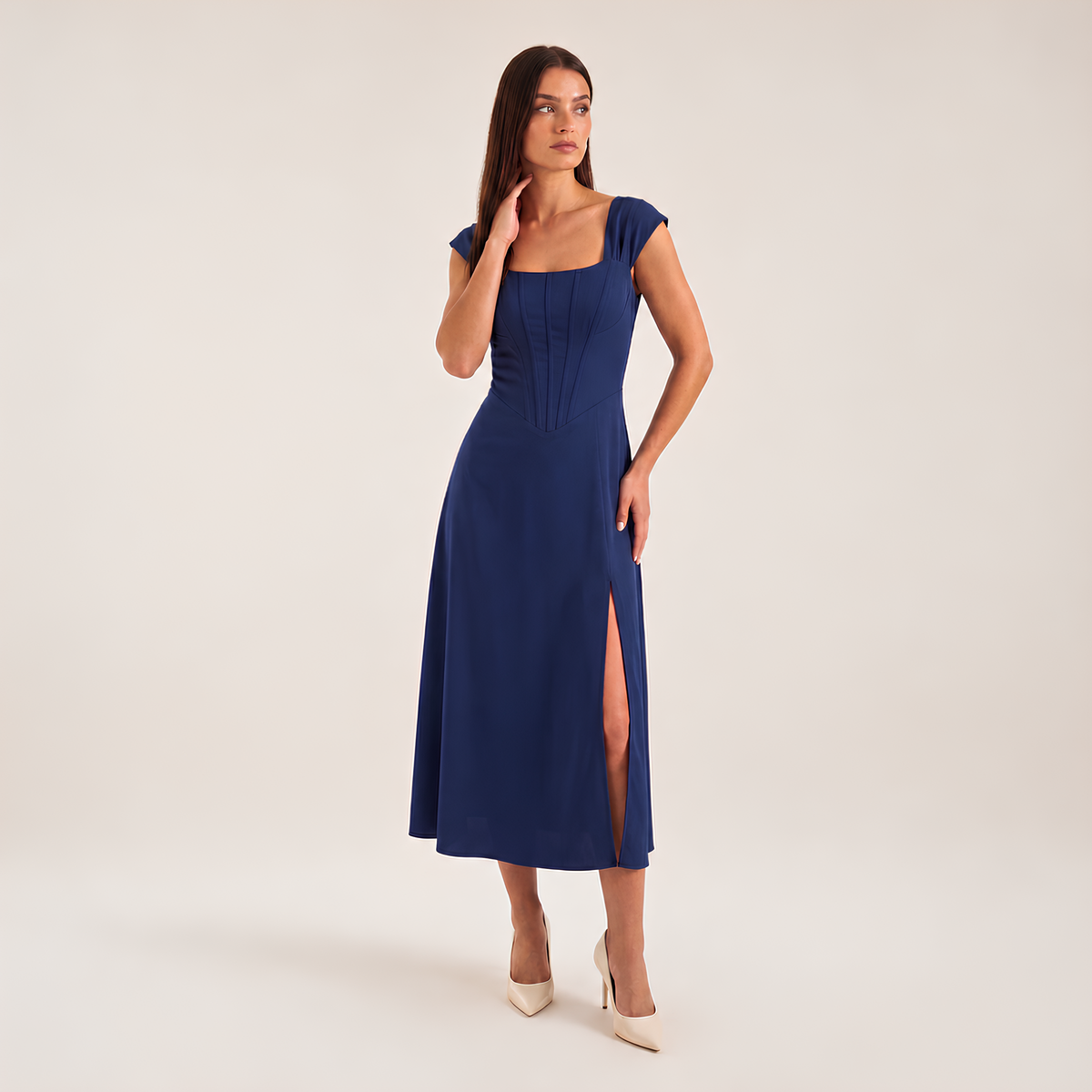 Floral Midi Summer Dress