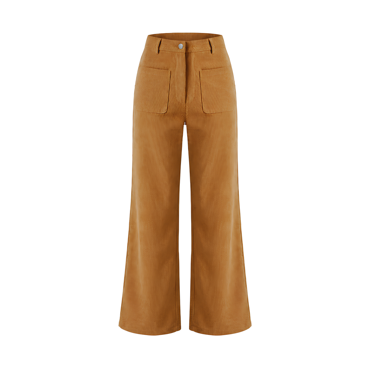 High Waist Corduroy Pants