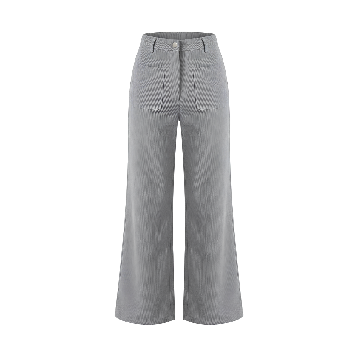 High Waist Corduroy Pants