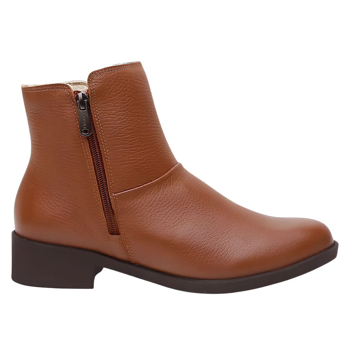 Minimal Leather Ankle Boots
