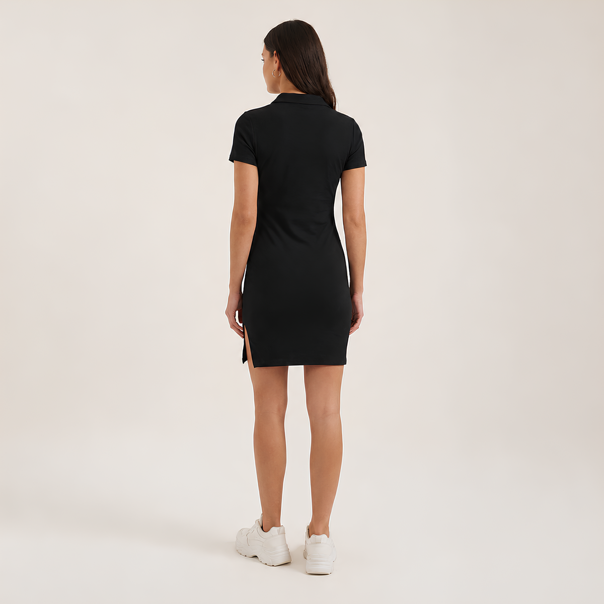 Minimal Polo Mini Dress