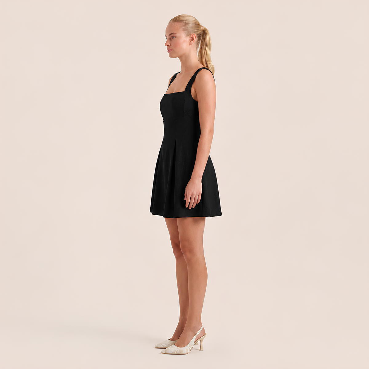 Rosa Structured Mini Dress