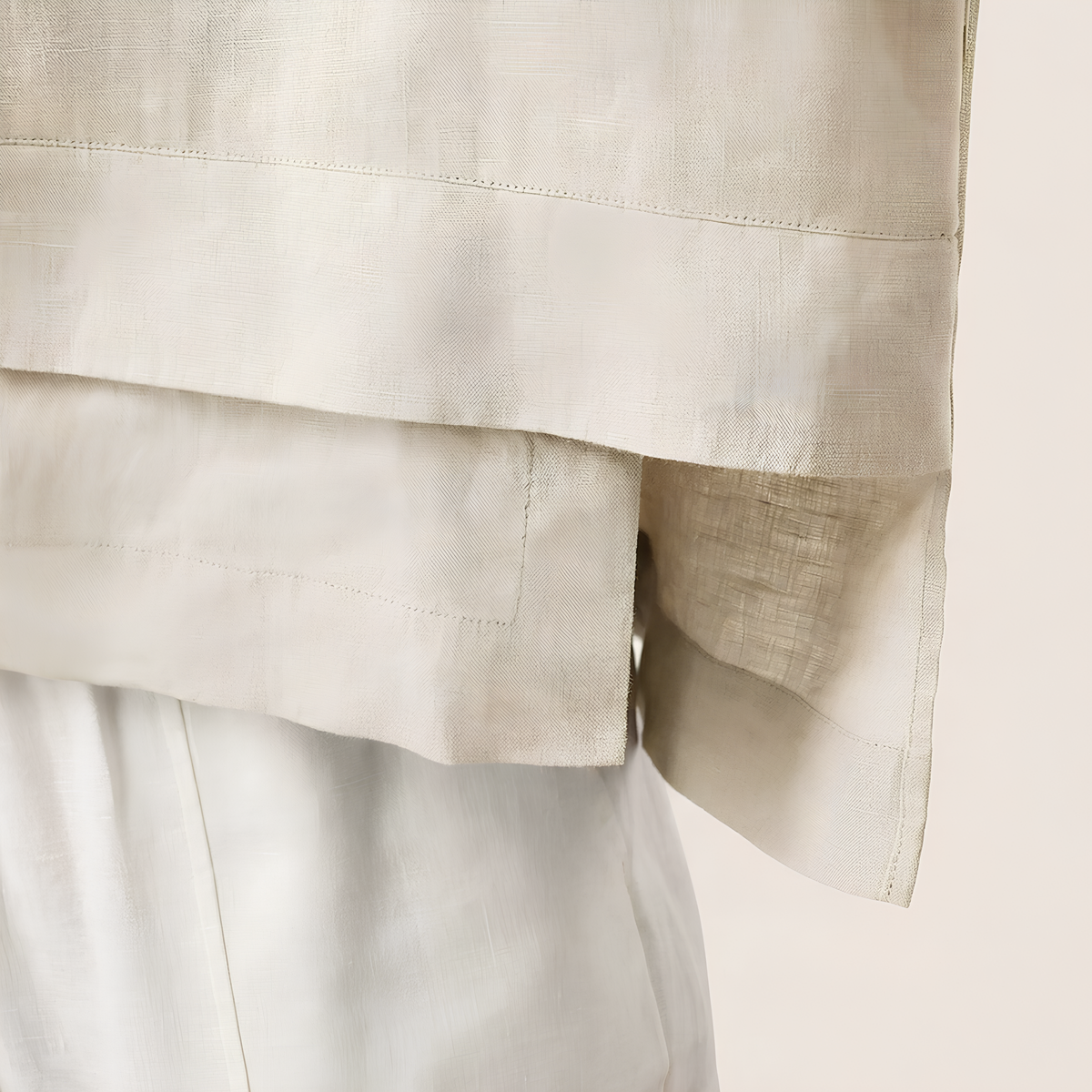 Viola Layered Linen Overtop
