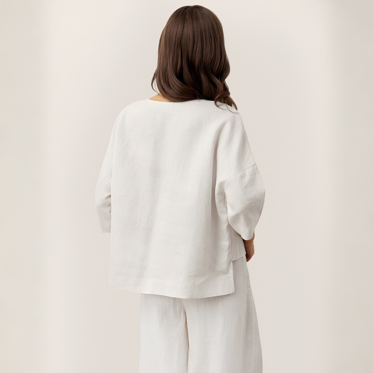 Viola Layered Linen Overtop